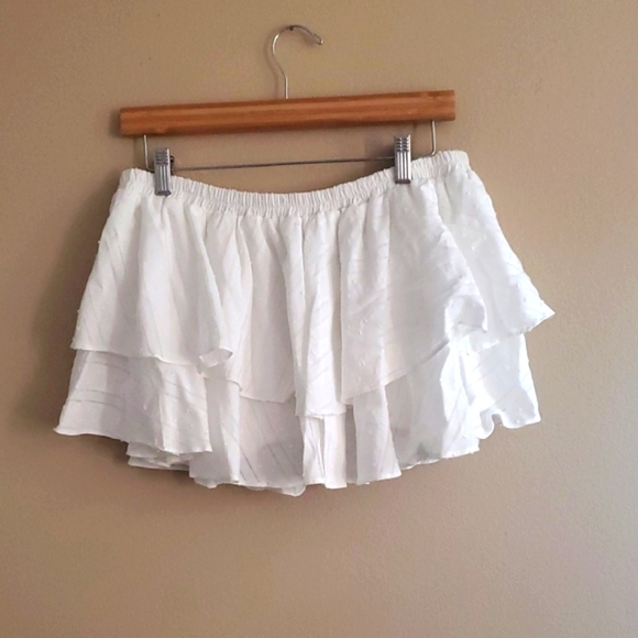 Diarrablu White Crop Strapless Top Size M - Picture 1 of 5